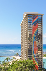 3 Nights in an Ocean View Room at the Hilton Hawaiian Village Waikiki Beach Resort 181//280